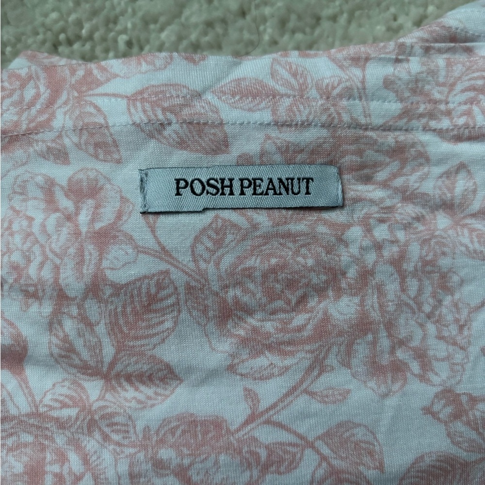 Posh Peanut Martina Blush Floral Car Seat Cover - Picture 4 of 5